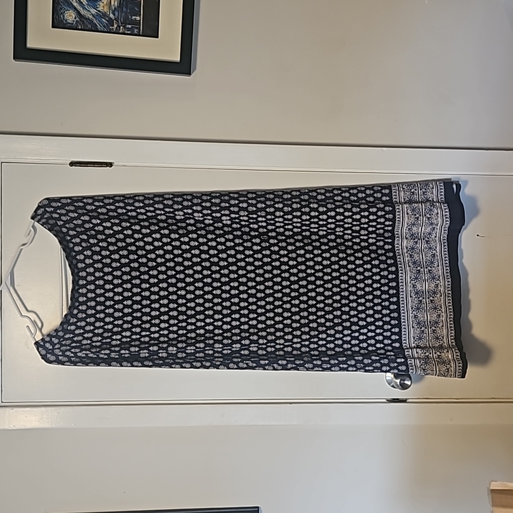 2/ $10 long boho maxi skirt
